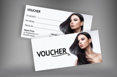 Voucher dla dbających o urodę, Zdrowie i uroda, Salon fryzjerski - Vouchery Netprint