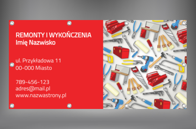 Ten baner zauważy i zapamięta każdy, Budownictwo, Remont i Wykończenia - Banery Netprint