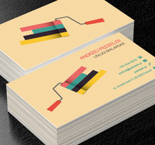 Wałek malarski, Budownictwo, Usługi malarskie - Wizytówki Netprint