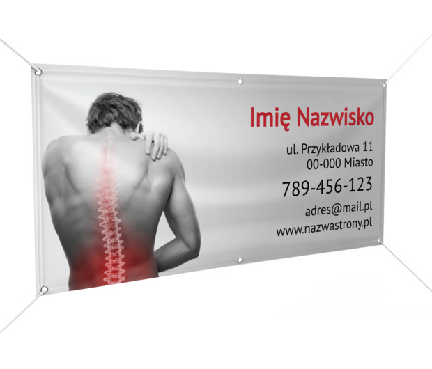 Od razu wiadomo, co oferujesz, Medycyna, Rehabilitacja - Banery Netprint szablony online