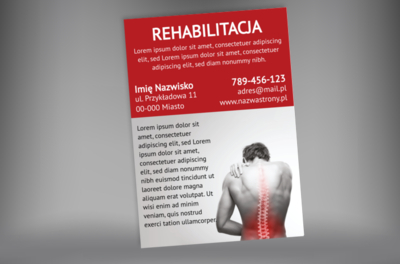 Idealny plakat dla rehabilitanta, Medycyna, Rehabilitacja - Plakaty Netprint