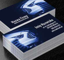 Pogotowie dla zmotoryzowanych , Motoryzacja, Mechanik - Wizytówki Netprint