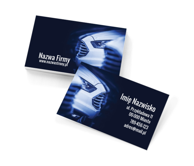Pogotowie dla zmotoryzowanych , Motoryzacja, Mechanik - Wizytówki Netprint szablony online