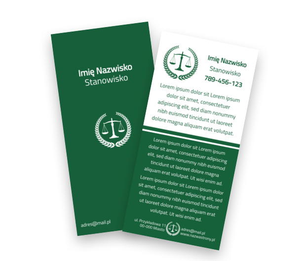 Profesjonalne porady tylko u nas!, Prawo, Kancelaria adwokoacka - Ulotki Netprint szablony online