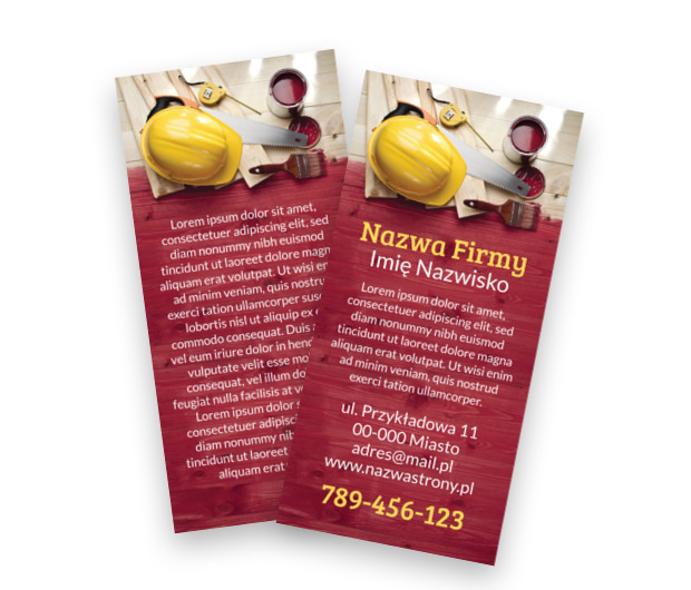 Ciekawa kolorystyka przyciąga oko, Budownictwo, Remont Wykończenia - Ulotki Netprint szablony online