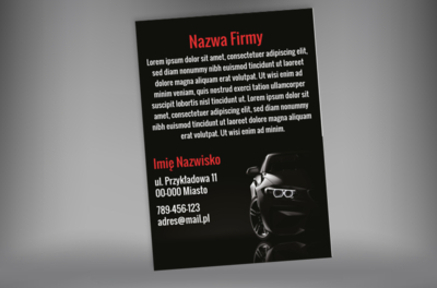 Drapieżnie i skutecznie, Transport, Wypożyczalnia samochodów - Plakaty Netprint