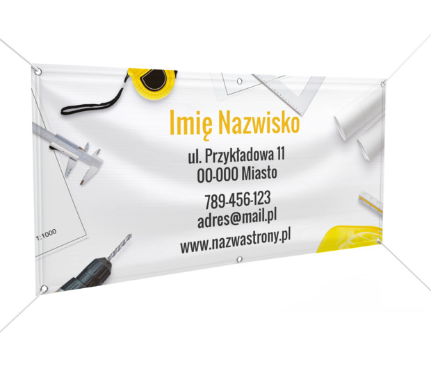 Profesjonalizm widoczny z daleka, Budownictwo, Remont i Wykończenia - Banery Netprint szablony online