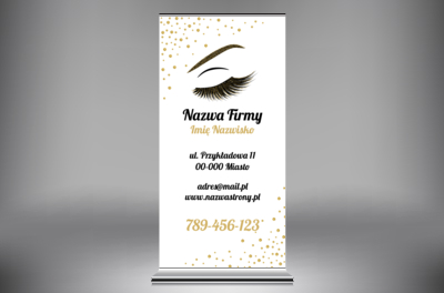 Ponadczasowa i skuteczna biel, Zdrowie i uroda, Wizaż - Roll-up Netprint