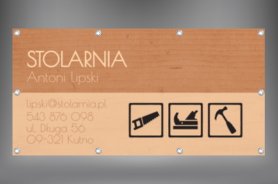 Drewnopodobna grafika stolarska, Budownictwo, Remont i Wykończenia - Banery Netprint