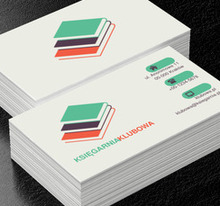 Kolorowe książki, Edukacja, Księgarnia - Wizytówki Netprint