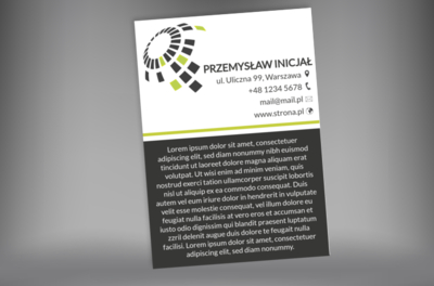 Plakat reklamowy dla nowoczesnej działalności, Motywy, Uniwersalne - Plakaty Netprint