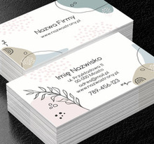 W najnowszych trendach, Motywy, Uniwersalne - Wizytówki Netprint