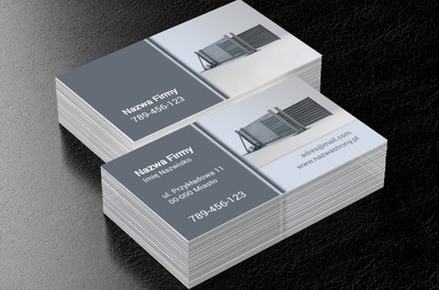 Profesjonalizm w modnej odsłonie, Budownictwo, Remont i Wykończenia - Wizytówki Netprint