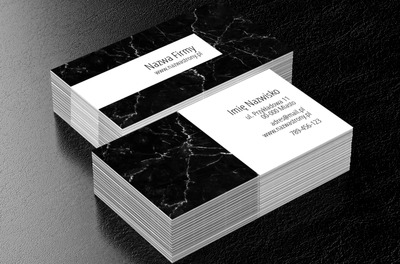 Czary marmur pasuje do wszystkiego, Motywy, Klasyczne - Wizytówki Netprint