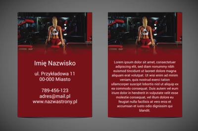 Namawiaj do zdrowego stylu życia, Zdrowie i Uroda, Trener personalny - Ulotki Netprint