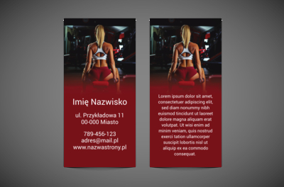 Pokazujesz narzędzia i wskazujesz drogę, Zdrowie i Uroda, Trener personalny - Ulotki Netprint