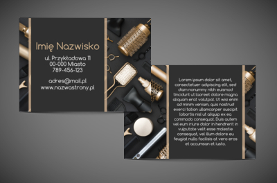 Profesjonalne usługi fryzjerskie, Zdrowie i Uroda, Salon Fryzjerski - Ulotki Netprint
