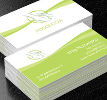 Zdrowe stopy to podstawa, Zdrowie i uroda, Salon kosmetyczny - Wizytówki Netprint