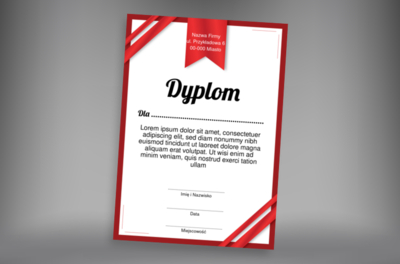 Połączenie godne najwyższych zaszczytów, Tematy, Uniwersalne - Dyplomy Netprint