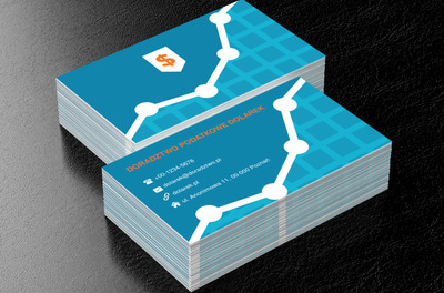 Rosnący wykres, Finanse i ubezpieczenia, Doradztwo podatkowe - Wizytówki Netprint