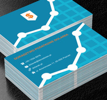 Rosnący wykres, Finanse i ubezpieczenia, Doradztwo podatkowe - Wizytówki Netprint