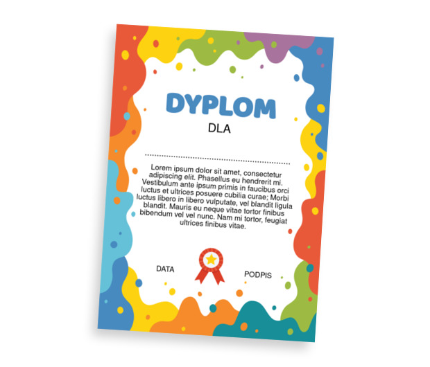Artystyczny konkurs, Tematy, Szkolne - Dyplomy Netprint szablony online