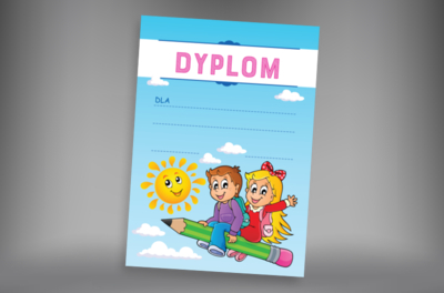 Bajkowy, dziecięcy świat, Tematy, Przedszkolne - Dyplomy Netprint