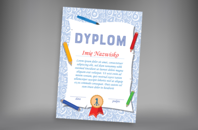 Nagradzamy młodych, zdolnych, Tematy, Matematyczne - Dyplomy Netprint