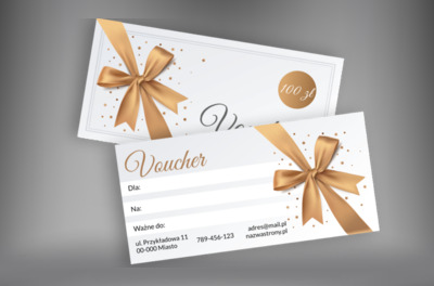 Wytwornie i prestiżowo zapakowany prezent, Motywy, Uniwersalne - Vouchery Netprint