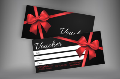 Czerwona kokarda to klasyka gatunku, Motywy, Uniwersalne - Vouchery Netprint