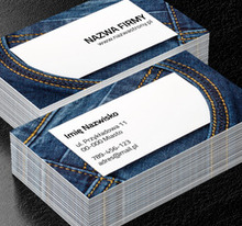 Wizytówka odzieżowa, Motywy, Tła i tekstury - Wizytówki Netprint