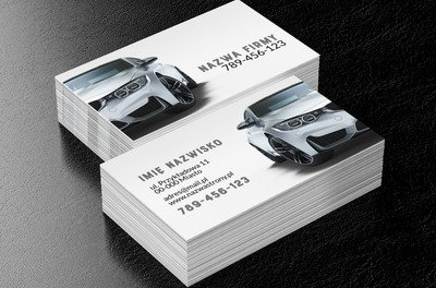 Nie ma to jak super bryka, Motoryzacja, Dealer - Wizytówki Netprint