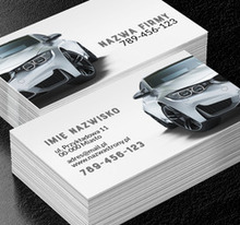 Nie ma to jak super bryka, Motoryzacja, Dealer - Wizytówki Netprint