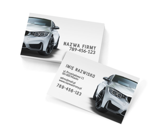 Nie ma to jak super bryka, Motoryzacja, Dealer - Wizytówki Netprint szablony online