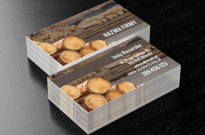 Każda budowa zaczyna się od waszych produktów, Sprzedaż, Materiały budowlane - Wizytówki Netprint