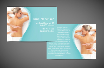 Doskonały balans graficzny, Medycyna, Masażysta - Ulotki Netprint