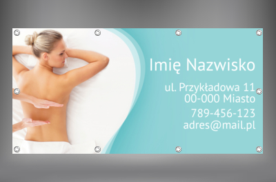 Każdy zerknie i zapamięta, Medycyna, Masażysta - Banery Netprint