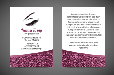 Piękna ulotka dla pięknych dam, Zdrowie i Uroda, Wizaż - Ulotki Netprint