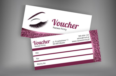 Zapowiedź wyglądu glamour, Zdrowie i uroda, Wizaż - Vouchery Netprint