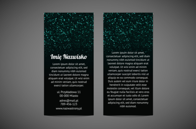 Dynamiczny format, imprezowa grafika, Motywy, Abstrakcja - Ulotki Netprint