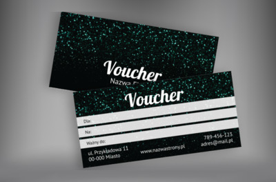 Jak zapraszać to z przytupem, Motywy, Abstrakcja - Vouchery Netprint