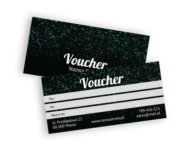 Jak zapraszać to z przytupem, Motywy, Abstrakcja - Vouchery Netprint szablony online