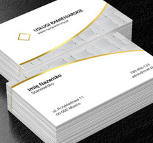 Kamień i jego moc dekoracyjna, Budownictwo, Usługi kamieniarskie - Wizytówki Netprint