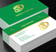 Złoto zawsze ciągnie do złota, Finanse i ubezpieczenia, Kredyty / Pożyczki - Wizytówki Netprint