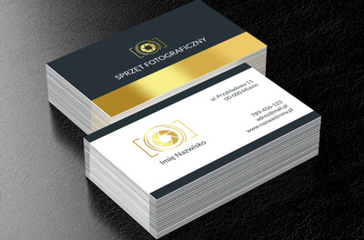 Wysoka jakość, najnowsze techniki, Fotografia, Sprzęt fotograficzny - Wizytówki Netprint