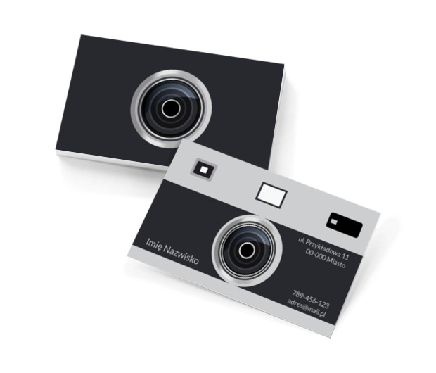 Błysk w fotografii to podstawa, Fotografia, Usługi fotograficzne - Wizytówki Netprint szablony online
