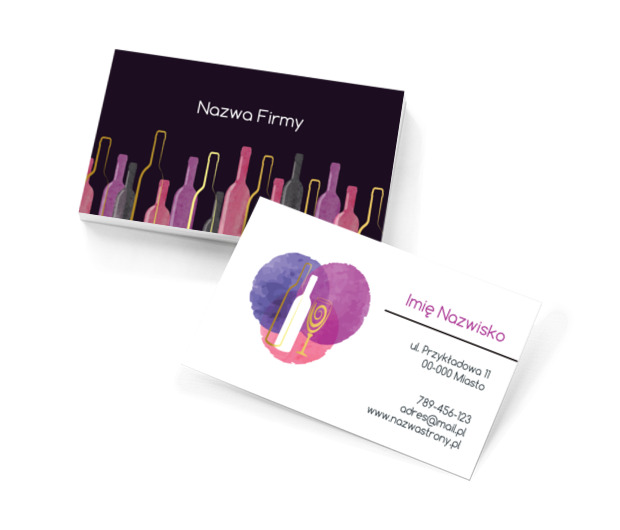 W twoim barze jest styl i klimat, Gastronomia, Bar - Wizytówki Netprint szablony online