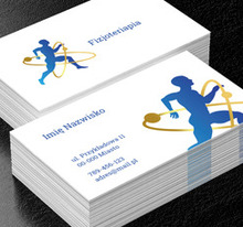 Duża skuteczność to twoja dewiza, Medycyna, Fizjoterapia - Wizytówki Netprint