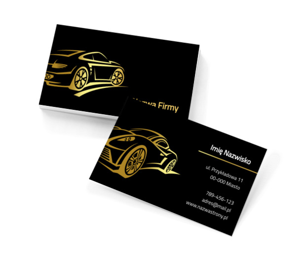 Tylko bryki z wysokiej półki, Motoryzacja, Dealer - Wizytówki Netprint szablony online