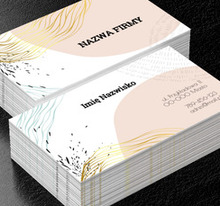 Uniwersalna grafika w pastelach, Motywy, Tła i tekstury - Wizytówki Netprint
